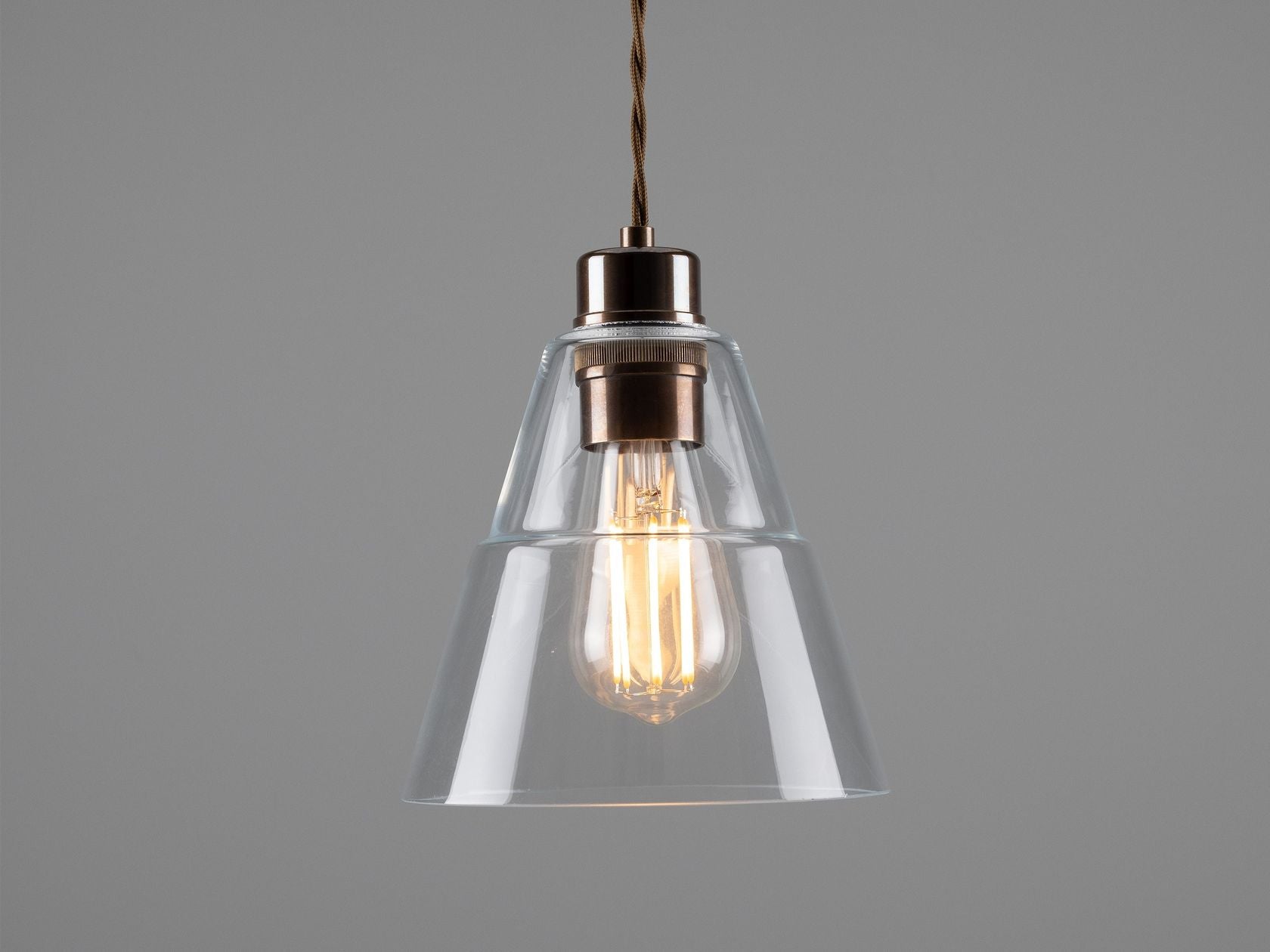 LYX CLEAR GLASS PENDANT LIGHT