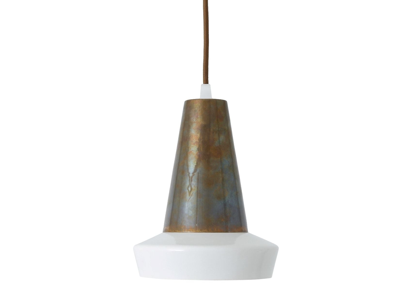 MALABO POWDER COATED WHITE PENDANT