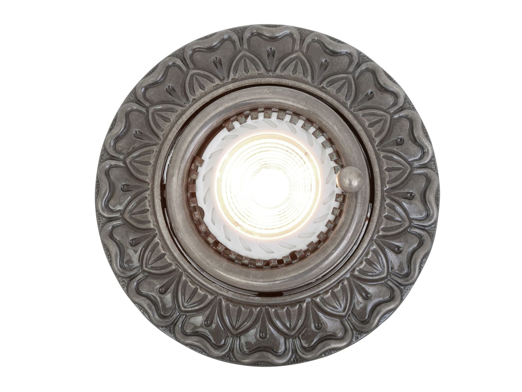 MALE RECESSED ADJUSTABLE DECORATIVE SPOT