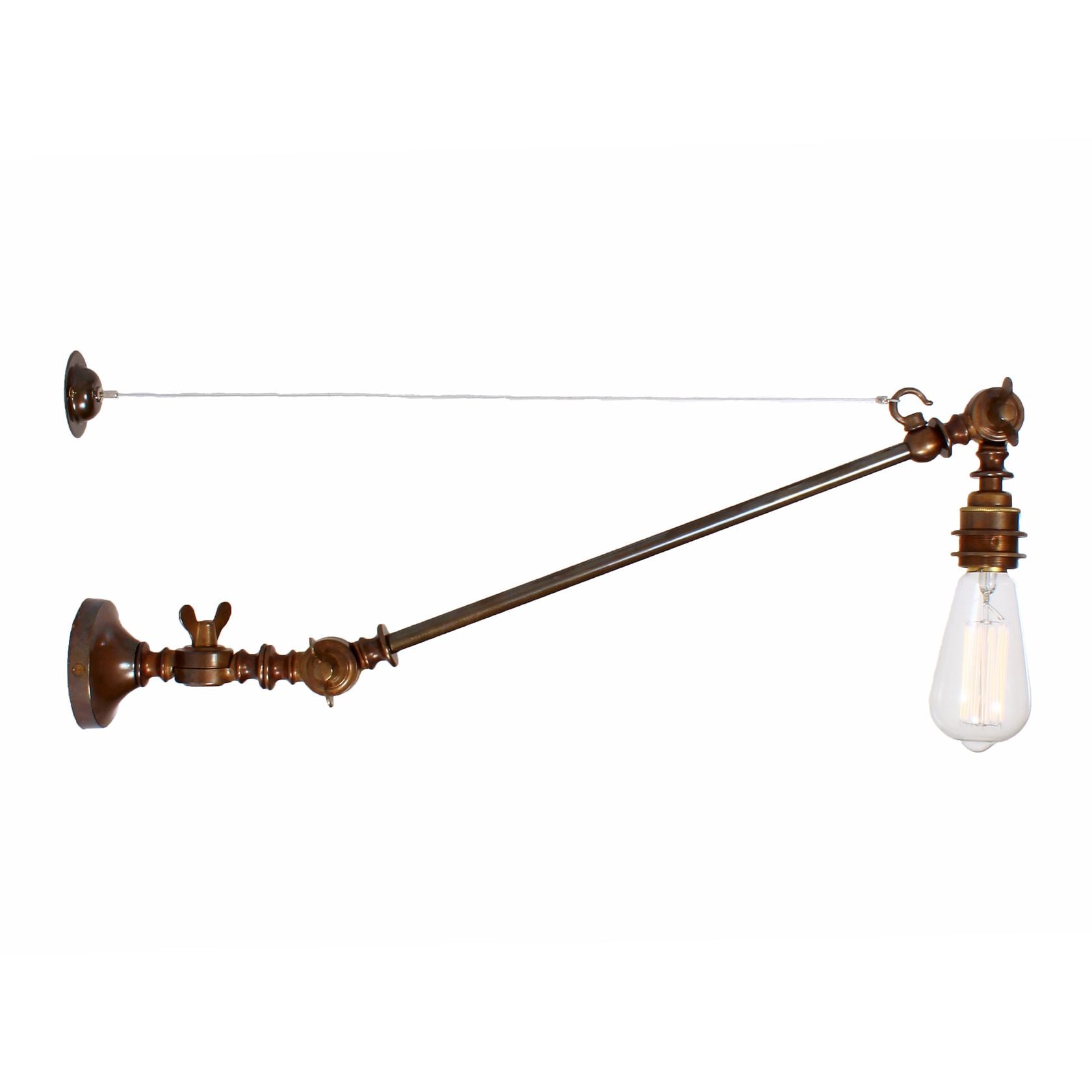 MANICK ADJUSTABLE INDUSTRIAL WALL LIGHT