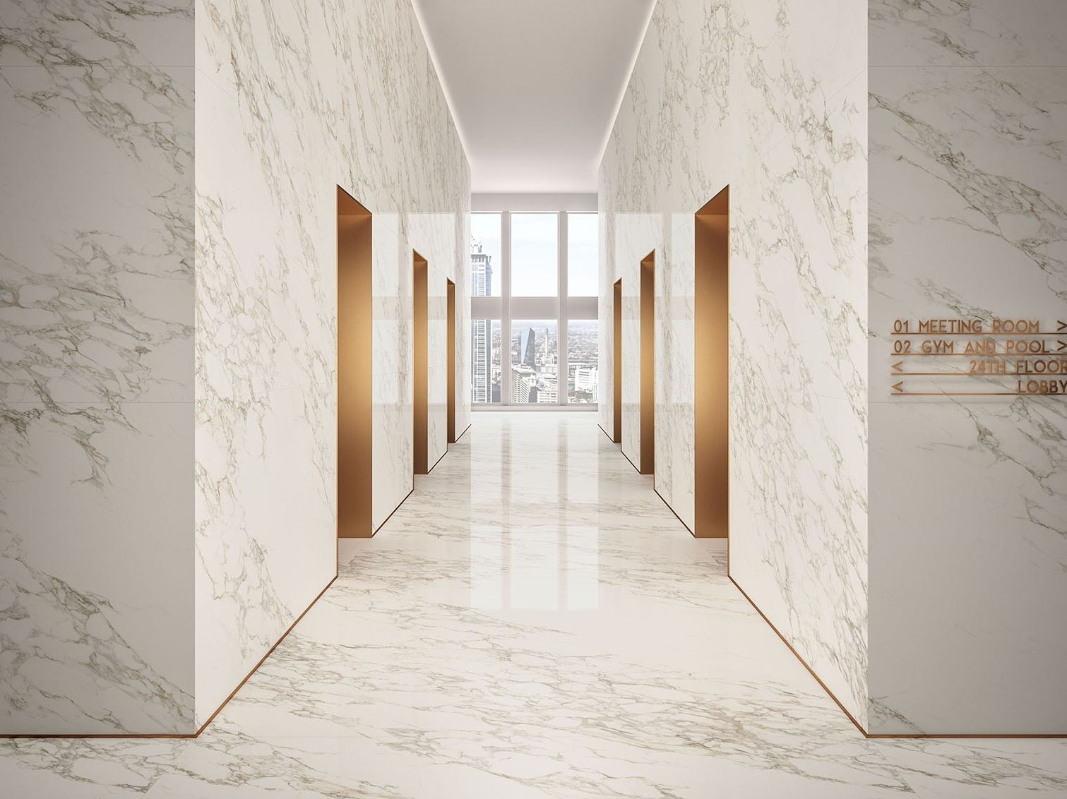 MARBLE EXPERIENCE CALACATTA GOLD