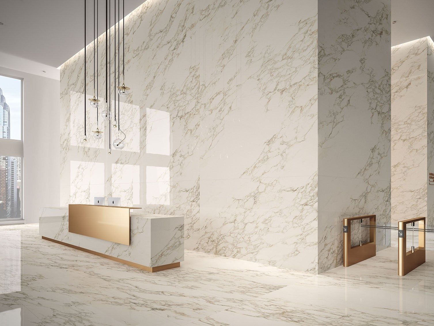 MARBLE EXPERIENCE CALACATTA GOLD