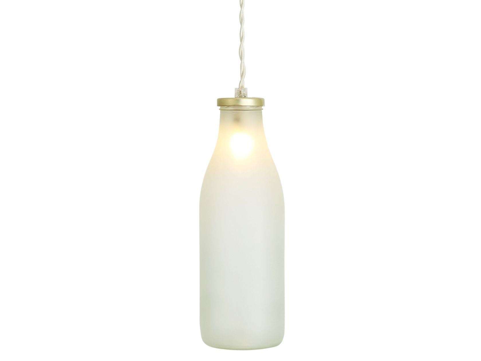 MILK BOTTLE PENDANT LIGHT