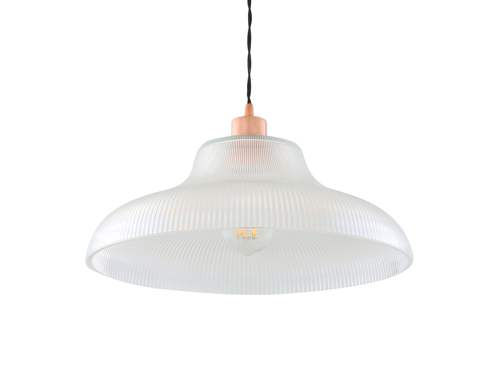 MONO VINTAGE RAILWAY PENDANT LIGHT 40CM
