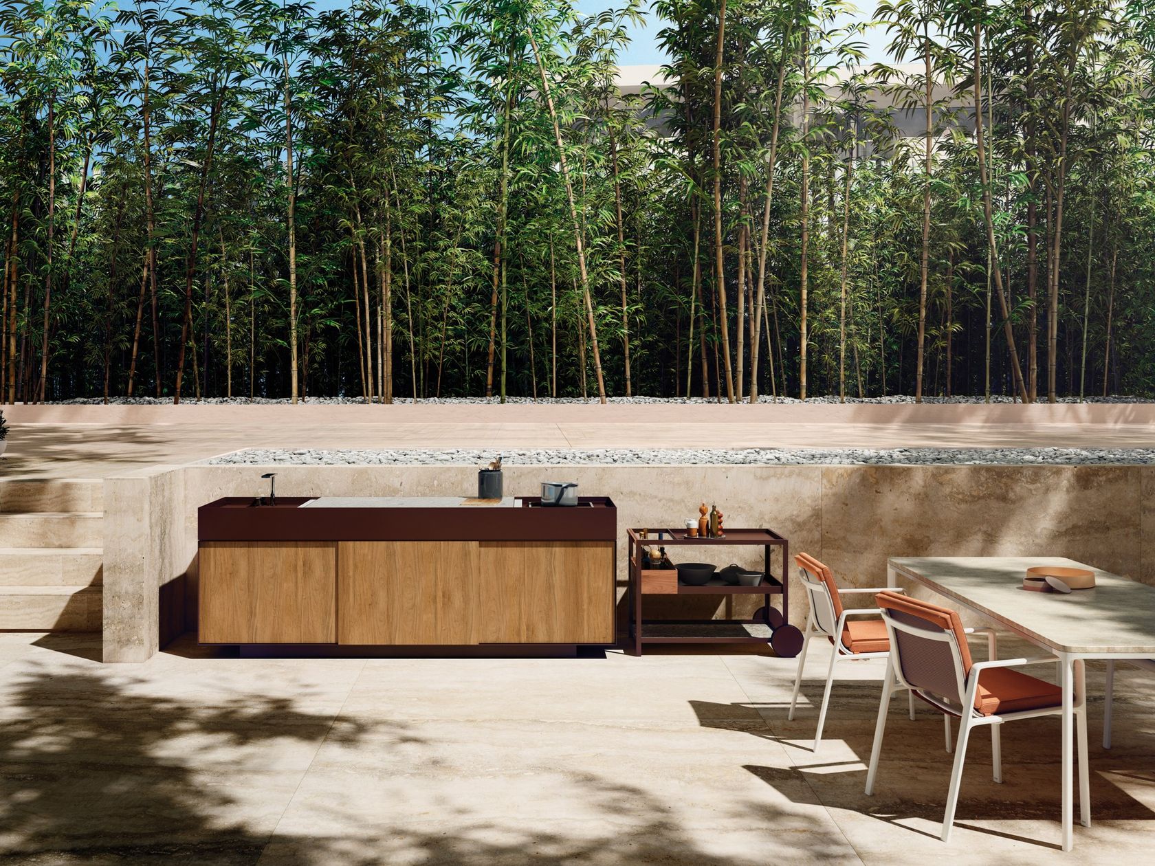 Outdoor kitchen