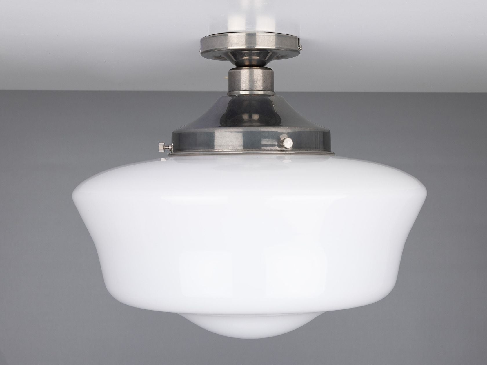 SCHOOLHOUSE CEILING LIGHT FITTING