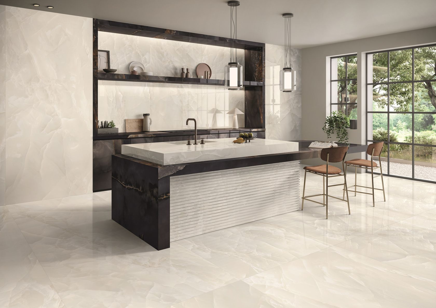 TELE DI MARMO ONYX BLACK
