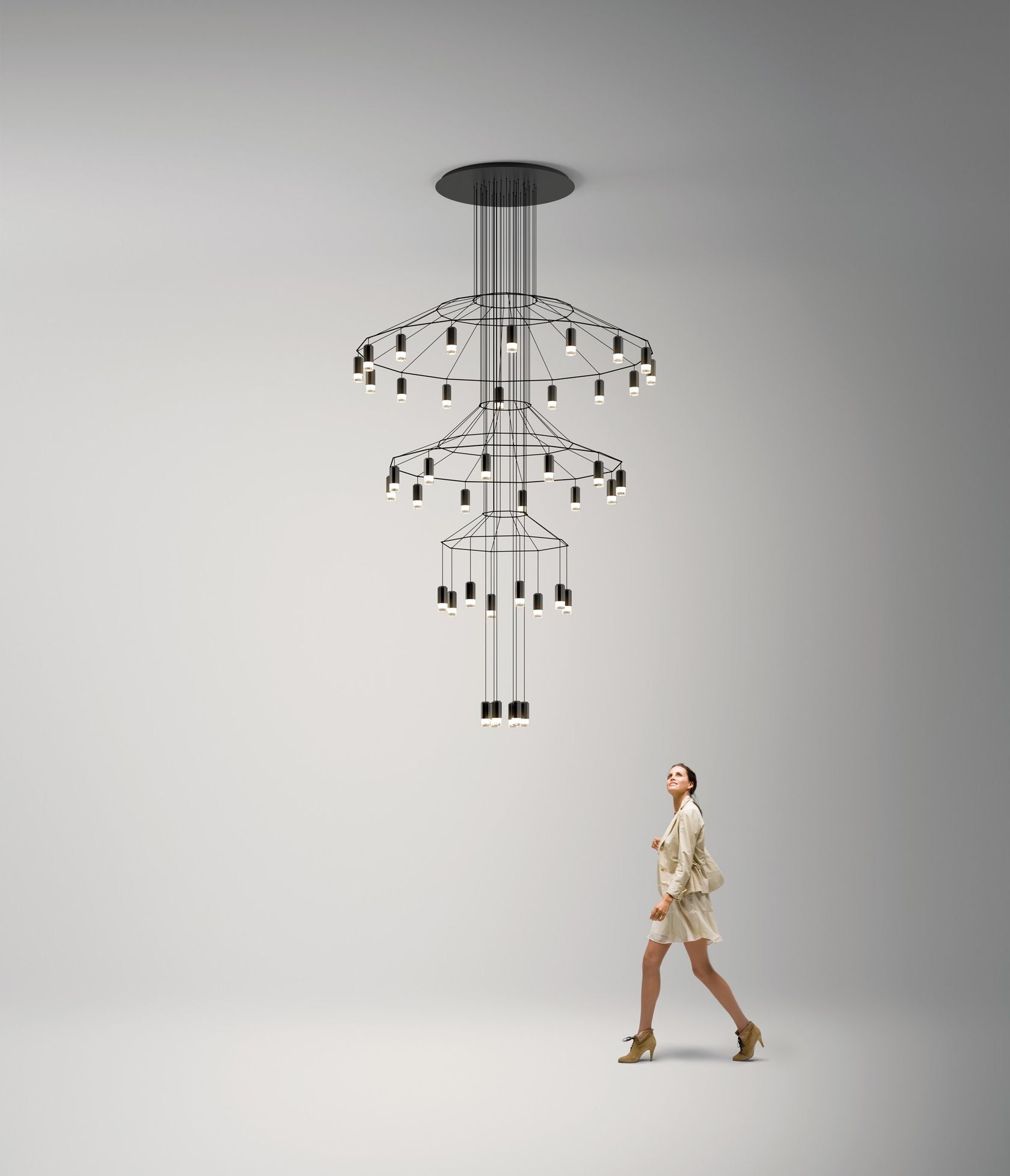 WIREFLOW CHANDELIER