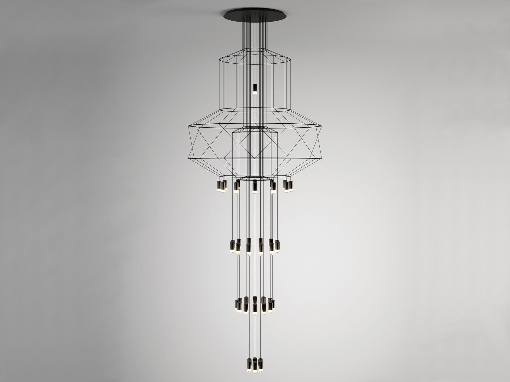 WIREFLOW CHANDELIER 0375