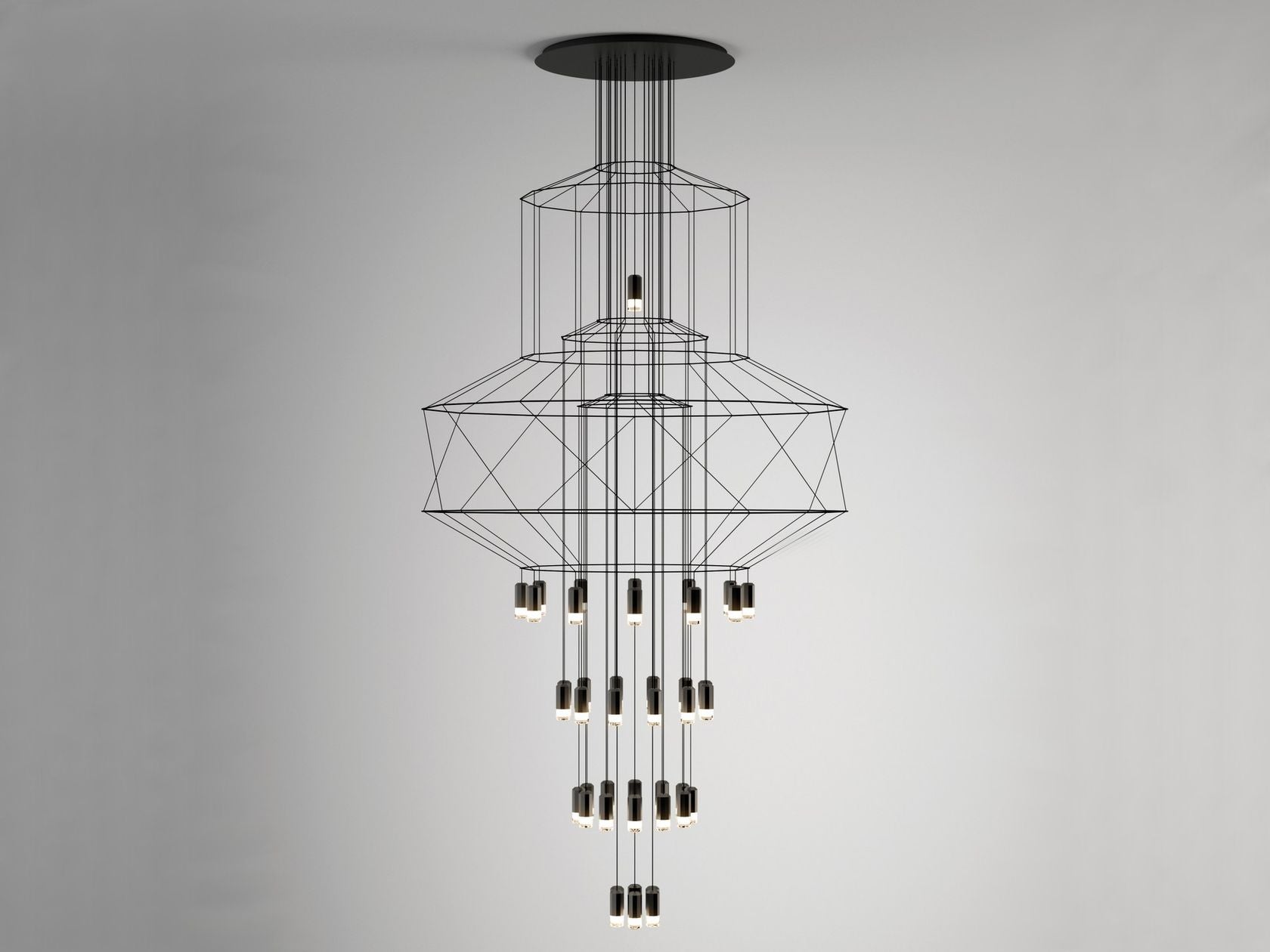 WIREFLOW CHANDELIER 0374