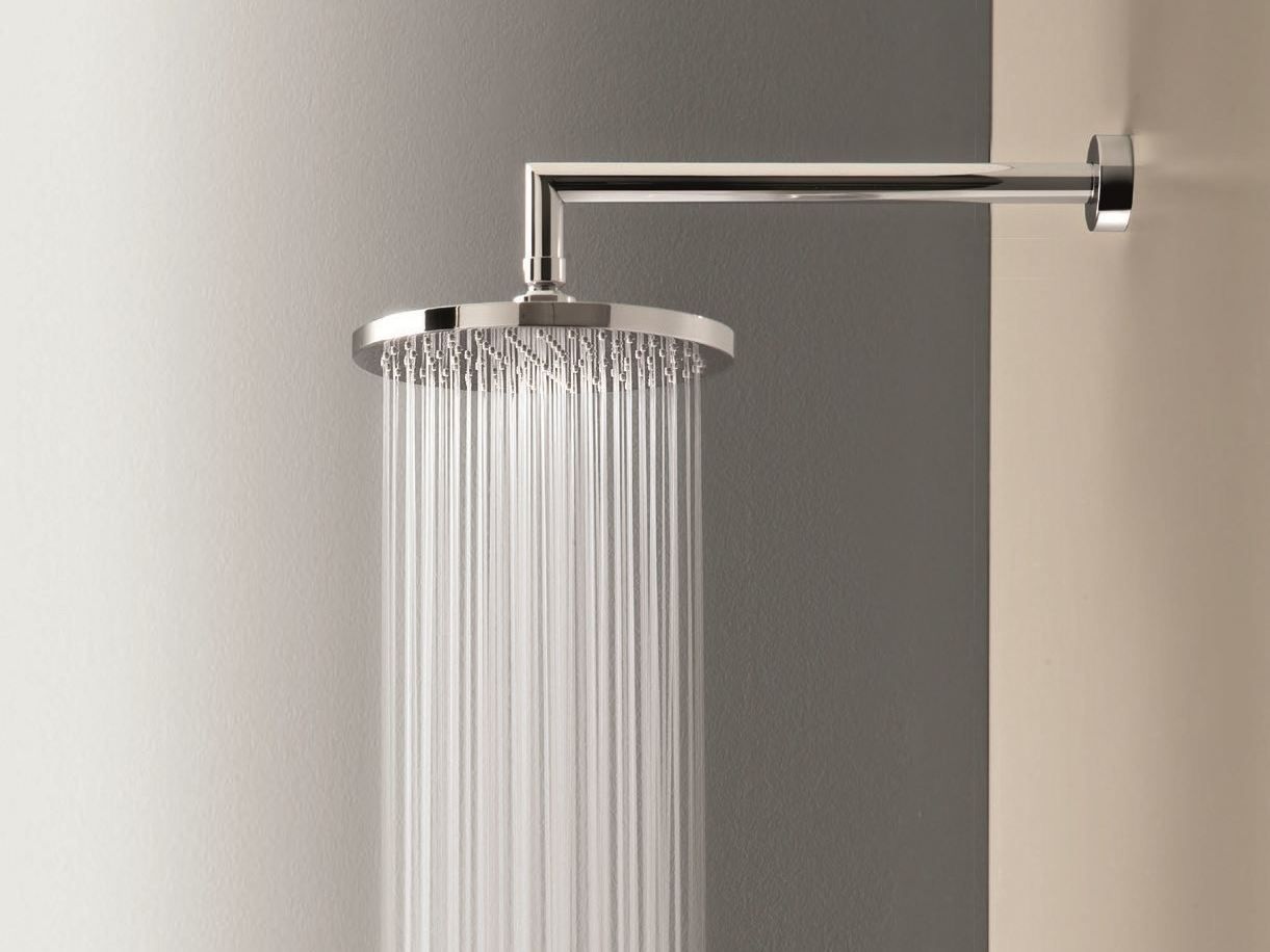 Overhead shower with arm