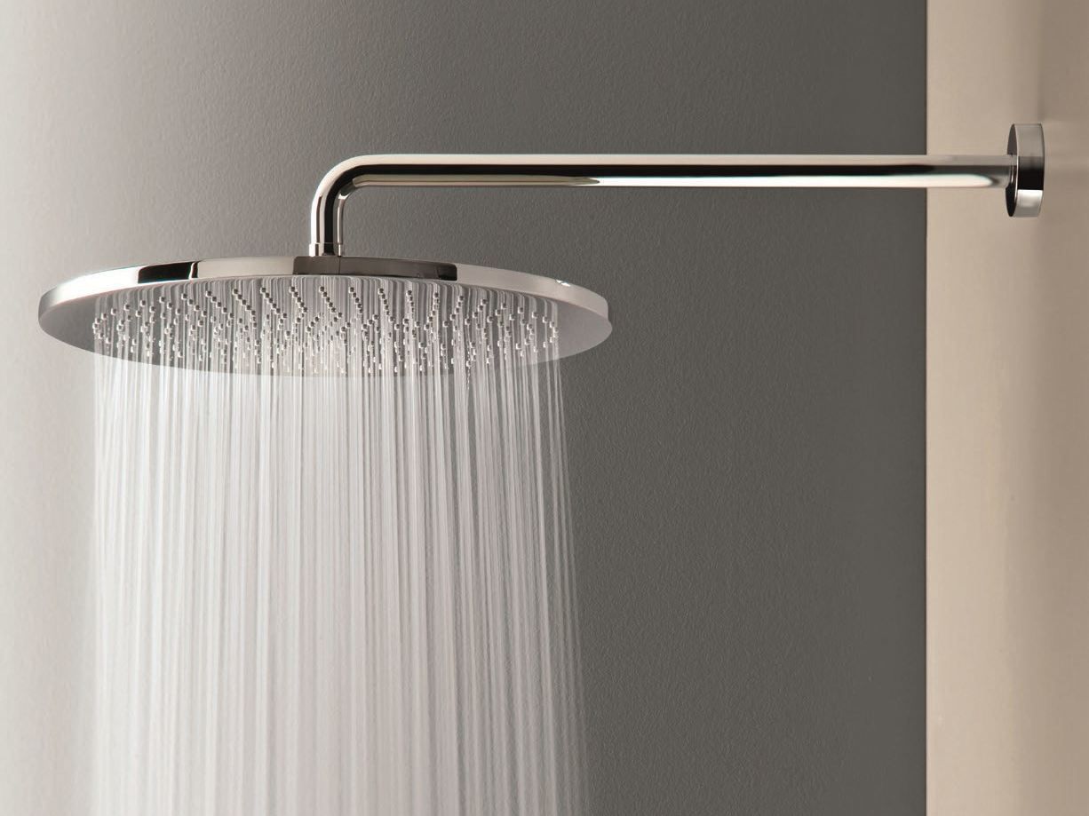 Overhead shower with arm