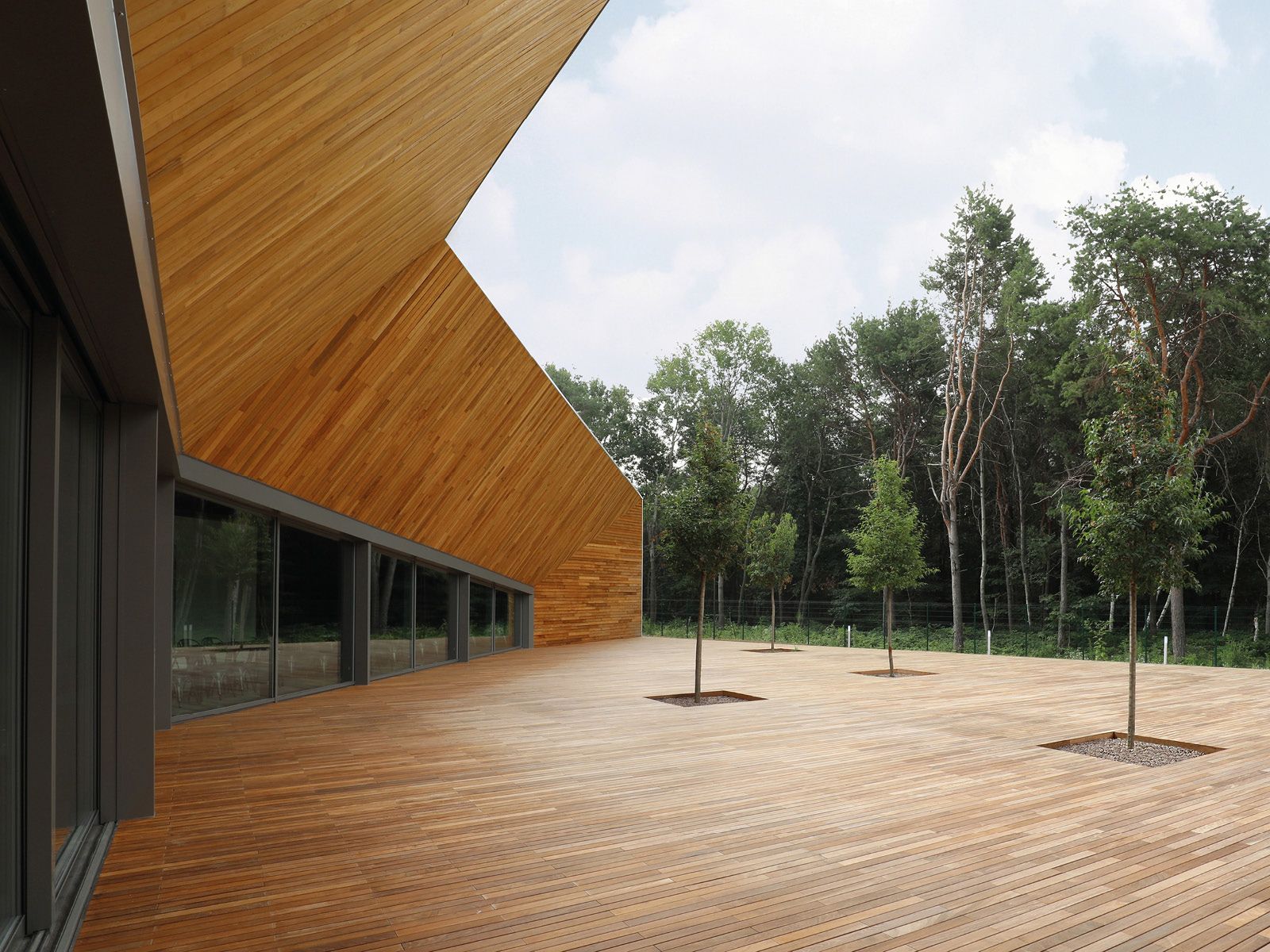 Wooden Façades and Ceiling